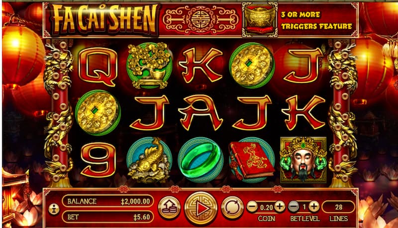 Nổ hũ Fa Cai Shen 2 Kingbet86: 243 dòng thắng, hũ khủng 3  slot game Fa Cai Shen 2